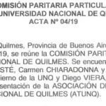 Paritarias Locales (15 de Agosto de 2019)